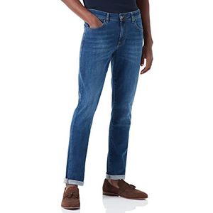 Hackett London Heren Straight Jeans Vint Wsh Clc Denim Ns, blauw (Denim 000), 39W (Fabrikant maat 29)