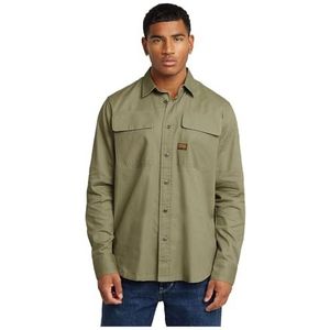 G-Star RAW CPO regular overhemd, groen (Ensis Green D23583-d913-6057), XL