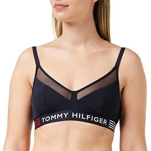 Tommy Hilfiger - Driehoekige Beha - Donkerblauw - Gerecycled Nylon