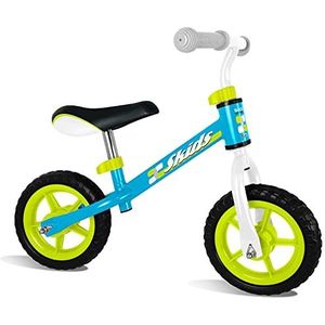 Skids Control Loopfiets - Loopfiets - Jongens en Meisjes - Licht Blauw;Licht Groen - 10 Inch