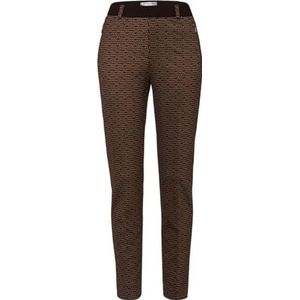 Raphaela by Brax Dames Lillyth Rondom Slip met riemlussen Broek, Tabac, 48K