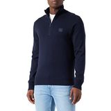 BOSS Heren Kanobix gebreide sweater, Dark Blue404, M
