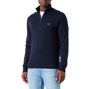 BOSS Heren Kanobix gebreide sweater, Dark Blue404, XXL