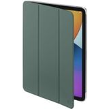 Hama Hoes voor iPad Pro 2020/2021 12,9 inch (uitklapbare case voor Apple tablet, beschermhoes met standaard, transparante achterkant, magnetische cover) groen