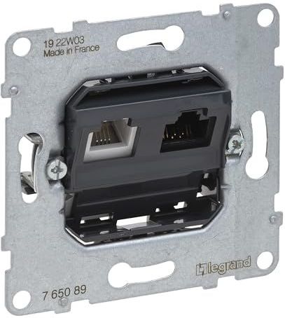 DATENDOSE - Combinatiedoos - RJ11 - RJ45 - Voor Telefoon- en Dataverbindingen