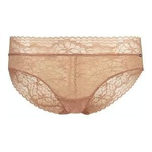 Skiny Dames Every Day In Shell Lace Slip, Powder, Regular, roze (powder), 38