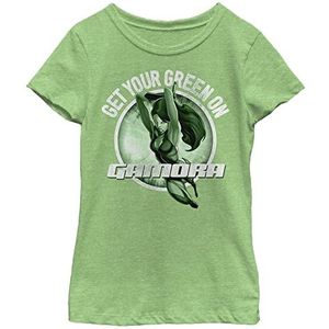 Marvel meisjes Gotg Classic - Gamora Green T-shirt T-Shirt apple green L