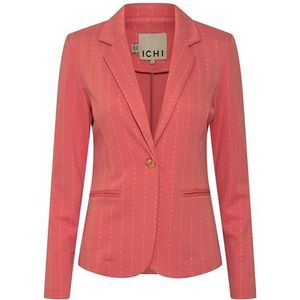 ICHI Casual zakelijke blazer voor dames, 171537/Mineral Red, XS