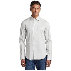 G-STAR RAW Heren Formal Superslim Shirt, Grijs (cool grey C271-1295), XS