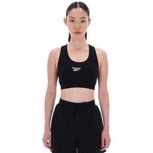 Reebok Piper Scoop Neck SMALL Logo Bra TOP