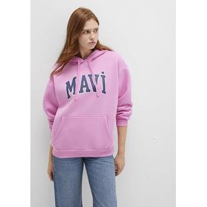 Mavi Sweatshirt  navy / orchidee / wit