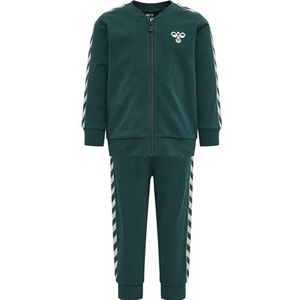 hummel Unisex Baby Billie hmlBILLE TRACKSUIT, Deep Teal, 68 EU