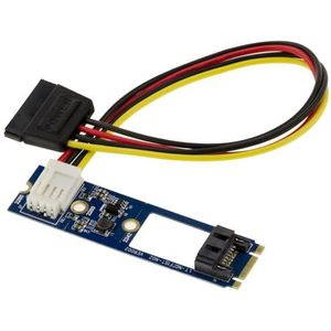 KALEA-INFORMATIQUE M.2 (M2 NGFF SATA) controllerkaart met 1 SATA 3.0-poort voor het monteren van een SATA-schijf op een M2-poort