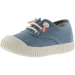 1915 Washed Canvas & Elastic Lace & Reinforced Toe AZUL 18