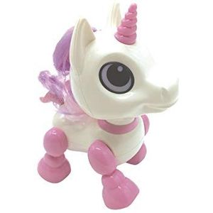 Lexibook Power Unicorn Mini - My Little Unicorn Robot - Robot met geluiden, muziek, lichteffecten, stemherhalingsfunctie en reactie op geluiden - ROB02UNI