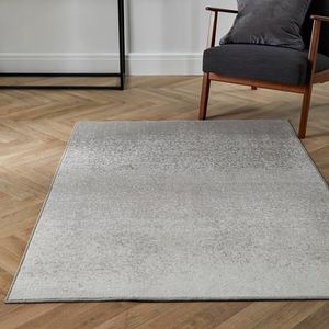 Fusion Beige tapijt 180 x 120 cm, vloerkleden voor woonkamer, tapijt voor slaapkamer, tapijt voor keuken, wasbaar tapijt, antislip tapijt, natuurlijk crème tapijt