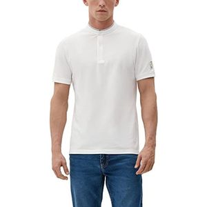 s.Oliver Bernd Freier GmbH & Co. KG Poloshirt voor heren, korte mouwen, wit, maat S, wit, S