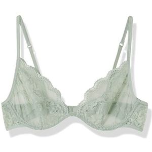 ONLY Dames Onlwillow Lace Wire Bra BHS, Silt Green., 70C