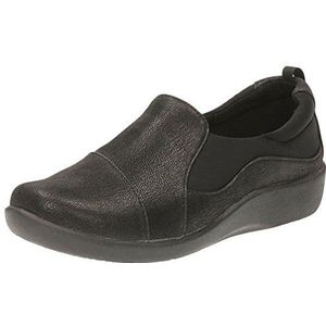 Clarks Sillian Paz instappers voor dames, Zwart, 37 EU breed
