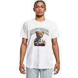 Mister Tee Shirt 'New York College Bear'  gemengde kleuren / wit