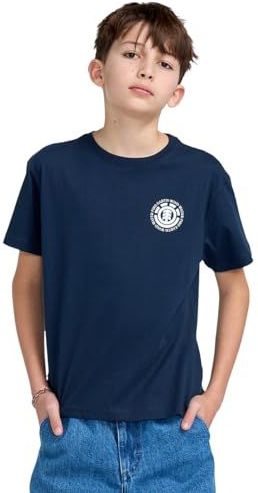 T-shirt - Zwart - Jersey - Ronde Hals - Kwartmouw