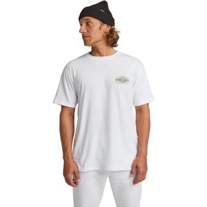 Billabong - Diamond Vision - T-shirt - Wit - Korte Mouwen - 100% Katoen