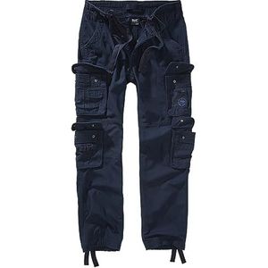 Brandit Pure Slim Fit Shorts voor heren, Donkerblauw, 5XL slank
