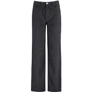 TAIFUN broek doek lang, zwart, 36