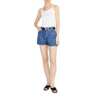 Sisley Womens Tank-TOP 3FPZLH00C T-shirt, White 101, XS, wit 101, XS