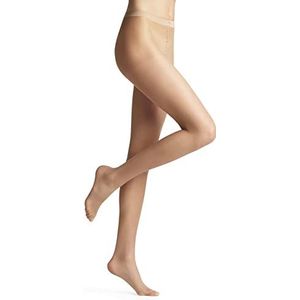 FALKE Dames Panty Invisible Deluxe 8 DEN W TI Ultra Transparent eenkleurig 1 Stuk, Huidskleur (Powder 4069), S-M