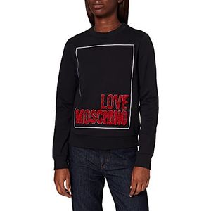 Love Moschino Womens sweatshirt, zwart, 48
