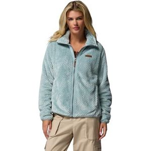 Columbia Dames Fire Side 2 Sherpa volledige rits, volledige rits fleece jas, blauw (Crushed Blue), XXL