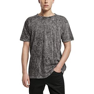 Build Your Brand T-shirt voor heren, donkergrijs wit, 5XL