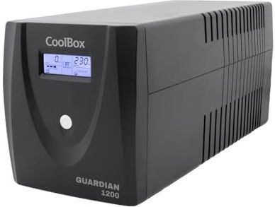Coolbox Guardian 3 - UPS - 1200VA - LCD - Noodstroomvoorziening