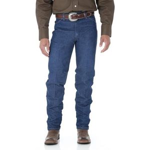 Wrangler Men's Big & Tall 13MWZ Cowboy Cut Original Fit Jean, Indigo Rigid, 33W x 44L