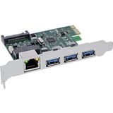 InLine - Combokarte - Netwerkkaart - Gigabit - USB 3.2 Gen.1