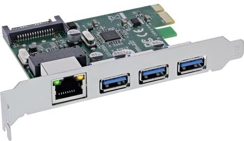 InLine - Combokarte - Netwerkkaart - Gigabit - USB 3.2 Gen.1