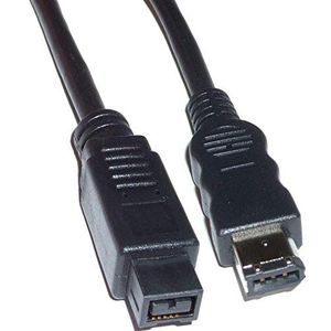 Cablematic IEEE 1394b FireWire 800-kabel 1,8 m (bilingual/6-polig)
