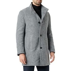 bugatti wollen jas voor heren, donkergrijs, 52