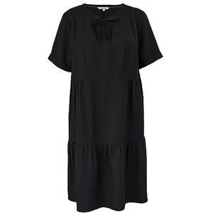 TRIANGLE korte jurk dames, Grey/Black, 46
