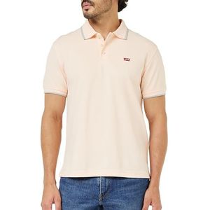 Levi's heren T-Shirt Housemark Polo, Pale Peach, XS