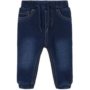 NAME IT Nbmbundo Dnmtruebo SWE Pant Noos broek voor meisjes, donkerblauw (dark blue denim), 62 cm