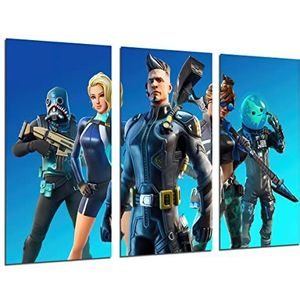 DKORARTE Fortnite, Epic Games, 2017, blauw, 97 x 62 cm, Ref. 27332