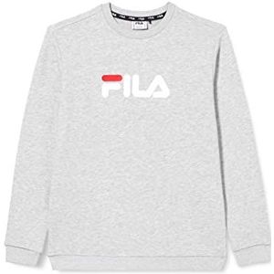 FILA Unisex Kids SORDAL Classic Logo Crew Sweatshirt, Light Grey Melange, 146/152, lichtgrijs gem.