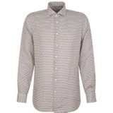 Seidensticker - Herenhemd - Zand - Regular Fit - Lange Mouwen