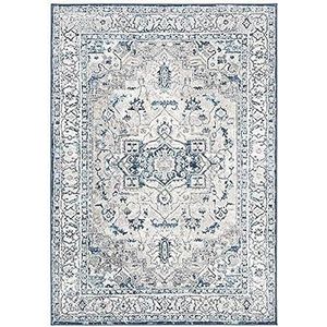 Safavieh tapijt, polypropyleen 120 x 180 cm blauw