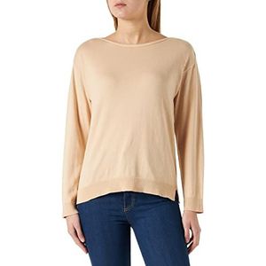 United Colors of Benetton Jersey SC Boot M/L 103CD102L trui, hazelnootroze 0B9, XS dames