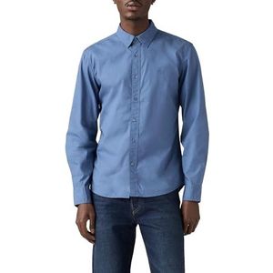 Levi's Ls Battery Hm Shirt Slim Sunset Blue STR, Sunset Blue, XXL
