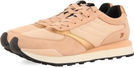 GIOSEPPO - ZVOLEN - Damesschoenen - Nude - Sneakers met Mesh-Materiaal