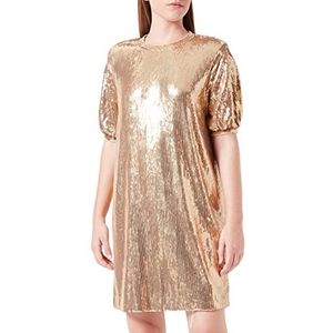 BOSS Dames Esilca Jersey_Dress, Gold710, XS
